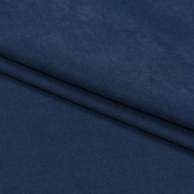 Декоративний нубук Арвін 2, канвас, поліестер 100%, синій, 208 г/м2, 50x30 см