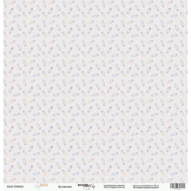 Аркуш паперу 30x30 Булавочка з колекції Baby Boy Scrapmir