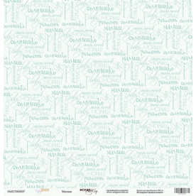Лист бумаги 30x30 Малыш из коллекции Baby Boy от Scrapmir