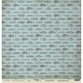 Аркуш паперу 30x30 Клев з колекції Містер Вінтаж від Scrapmir