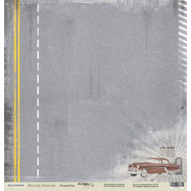 Лист бумаги 30x30 Полный Бак из коллекции Мистер Винтаж от Scrapmir