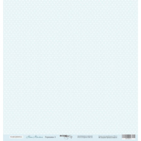 Аркуш паперу 30x30 Горошки 3 з колекції Наш Малюк від Scrapmir
