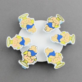 Набір прищіпок Ангелок, 6 шт, 35 мм