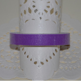 Стрічка тканинна на клейовий основі, яскраво-фіолетова, 10 мм, 4 м