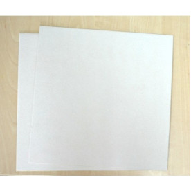 Набір сторінок з пивного вибіленого картону, розмір 30,5х30,5 см, товщина 1,5 мм, 2 шт