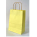 Крафт-пакет желтого цвета с ручкой, 1 шт, 29х12х20 см