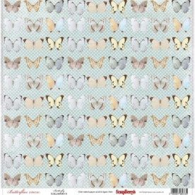 Односторонній папір Метелики 30х30 см від ScrapBerry's