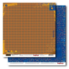 Двосторонній папір Під теплою ковдрою 30х30 см від ScrapBerry's