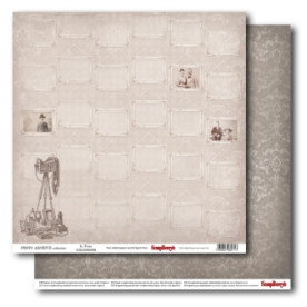 Двусторонняя бумага Объективно 30х30 см от ScrapBerry's