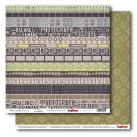 Двосторонній папір Фотографія 30х30 см від ScrapBerry's