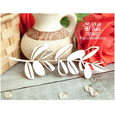 Чіпборд листок №3, розмір 37 * 91 мм від Scrapbox