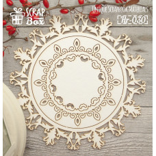 Чіпборд "Мереживні рамки", розмір 125 * 125 мм від Scrapbox