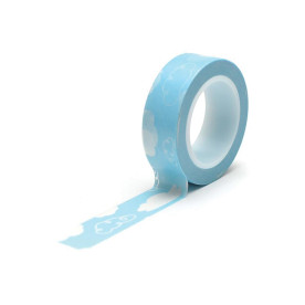 Бумажный скотч Coluds 9 м, 15 мм от компании Queen and Co