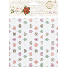 Набір Веллум First Noel 10 аркушів 15х15 см від Papermania