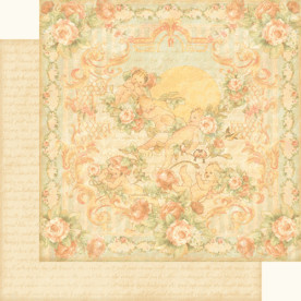 Двосторонній папір для скрапбукінгу 30х30 см Sentimental Baby від Graphic 45