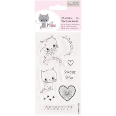 Набір штампів Someone Special - Little Meow 75х140 мм, papermania