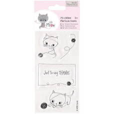 Набір штампів Just to Say - Little Meow 75х140 мм, papermania