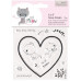 Набор штампов  You are Lovely - Little Meow 10х10 см, papermania