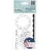 Набор штампов Simply Floral Tall Urban 15х9 см, papermania