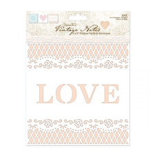 Набор открыток с конвертами Vintage Notes 15х15 см, 5 шт от Papermania