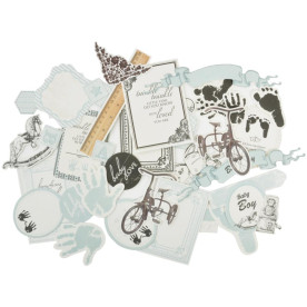 Набор высечек Pitter Patter Boy от Kaisercraft