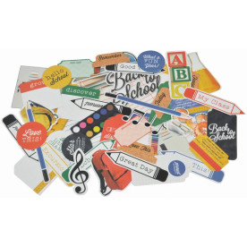 Набор высечек 2 cool 4 school от Kaisercraft