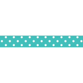 Бумажный скотч на клеевой основе Peacock Dot 5 м, 15 мм от Kaisercraft