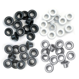 Люверсы Standard Eyelets Grey 60 шт от We R Memory Keepers
