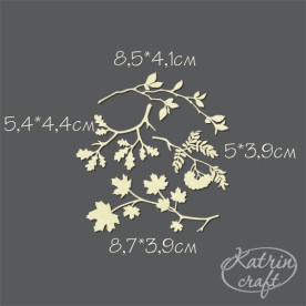 Чіпборд Набір Парк маленький від Katrin Craft