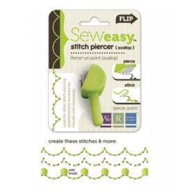 Сменная насадка для создания фигурной строчки Sew Easy Scallop от We R Memory Keepers