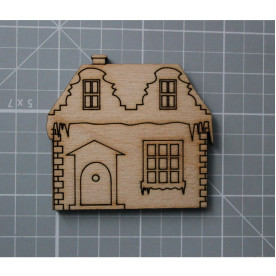 Деревянная фигурка 50*47мм от ScrapStudio