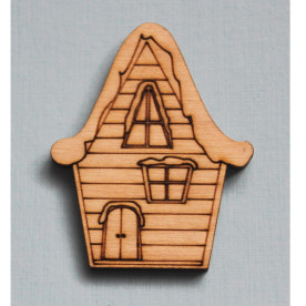 Дерев'яна фігурка 50 * 40мм від ScrapStudio