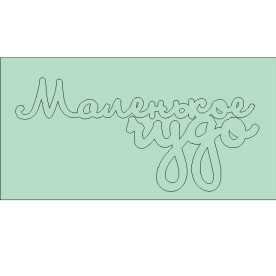 Чипборд надпись Маленькое чудо 96*45мм от ScrapStudio