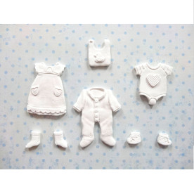 Гипсовые украшения Малютка от ScrapEgo