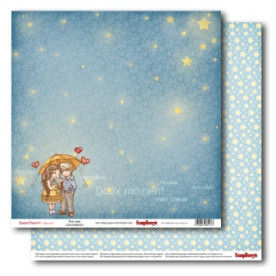 Двусторонняя бумага Мальчик и девочка Первое Свидание 30,5х30,5 см от ScrapBerry's