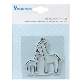 Акриловий штамп My Baby - Giraffe, Imaginisce