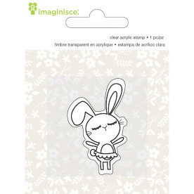 Акриловий штамп Welcome Spring - Girl, Imaginisce