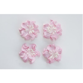 Набор Гардении/кудрявые фиалки 4 шт. Розового цвета 4 и 5см от ScrapBerry's