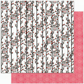 Двустороняя скрапбумага Crush Darling от Bo Bunny