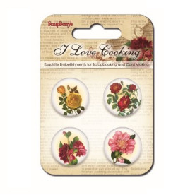 Набор металлических фишек №3 Готовим Дома от ScrapBerry’s