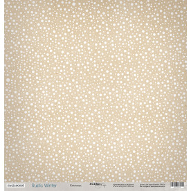 Лист одностороннього паперу Снігопад 30x30 від Scrapmir