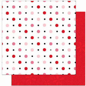 Двосторонній скраппапір Crush Dot від Bo Bunny