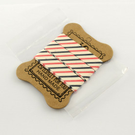 Хлопковая лента Шеврон, 15мм, 1,8 м