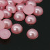 Набор полужемчужин розового цвета, 5 мм, 50 шт.