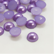 Набор полужемчужин фиолетового цвета, 5 мм, 50 шт.