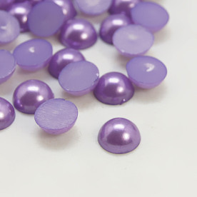 Набор полужемчужин фиолетового цвета, 5 мм, 50 шт.