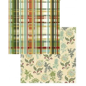 Двусторонняя бумага для скрапбукинга Wrapping Paper от Webster's Pages