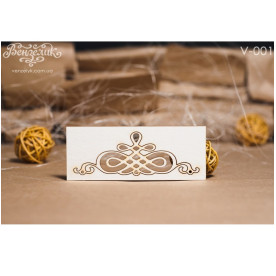 Вензель 01 28x80 мм от Вензелик