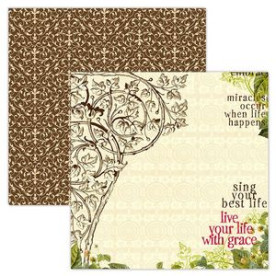 Двусторонняя бумага для скрапбукинга Your Best Life от Webster's Pages