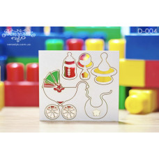 Чіпборд Набір дитячий 80x90 мм від Вензелік